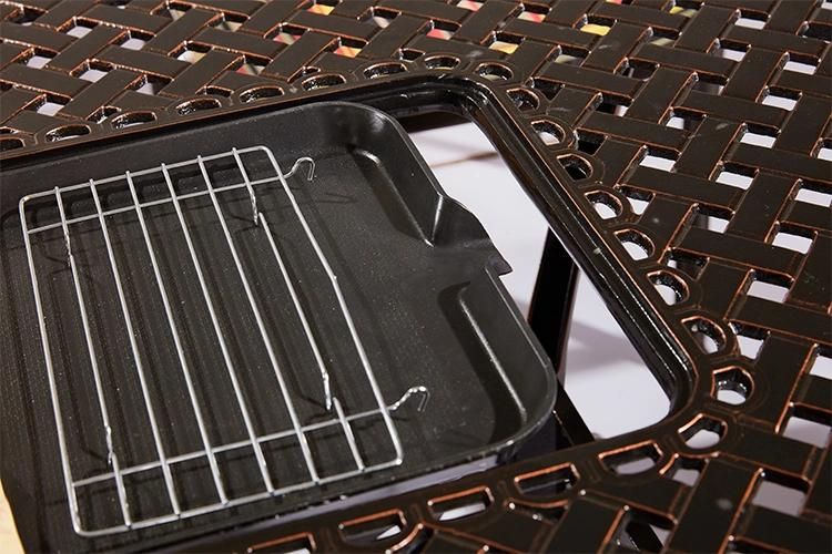 Economical Model Multifunctional Garden Table Set Fire Pit Patio Outdoor Pan Set