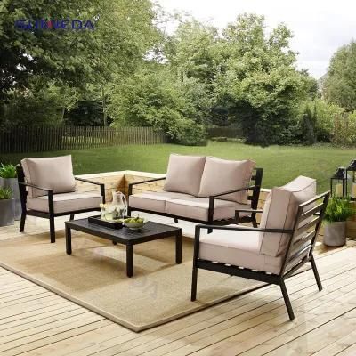 Wholesale Garden Gazebo Chair Aluminum Frame Modern Outdoor Sofa