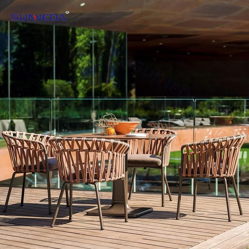 V-Pattern Modern Design Outdoor Patio Chair Garden Furniture