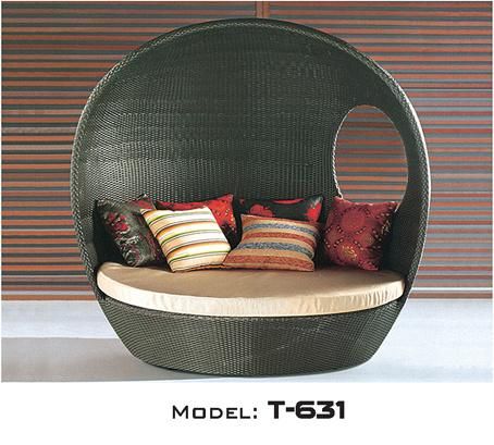 Hotel Resort Home Villa Furniture Sun Lounger Daybed Sunbed Sofabed