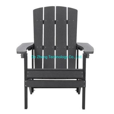 Wholesale Metal Leisure Solid Plastic Wood Picnic Bench Wooden Adirondack Chair Modern Outdoor Garden Furniture Adirondack Chair