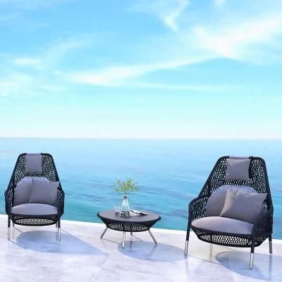 Outdoor Bistro Hotel Restaurant Table and Chair Aluminum Garden Furniture