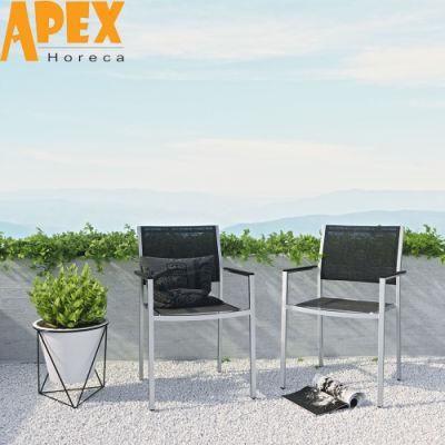 China Manufacturer Wholesale Modern Stainless Steel Furniture Portable Dining Chair