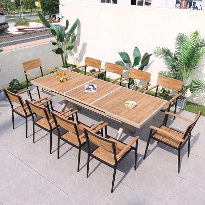 Hotel Modern Restaurant Outdoor Garden Furniture Patio Dining Table