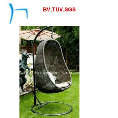 F-Outdoor PE Rattan Garden Handing Chair (Sw-001)