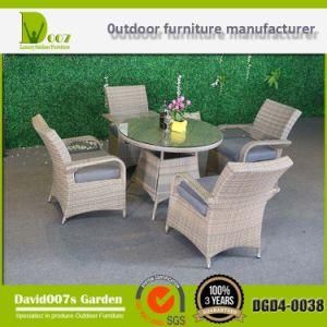 Garden Wicker Rattan Furniture Dining Set for Outdoor