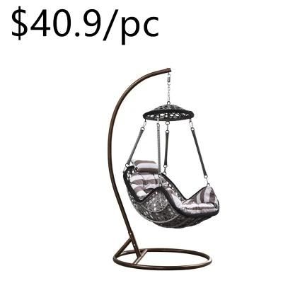 Cheap Leisure Home Patio Garden Hanging Outdoor Rattan Swing Chair