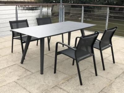 Room Customized OEM Counter Height Outdoor Dining Set Garden Chair