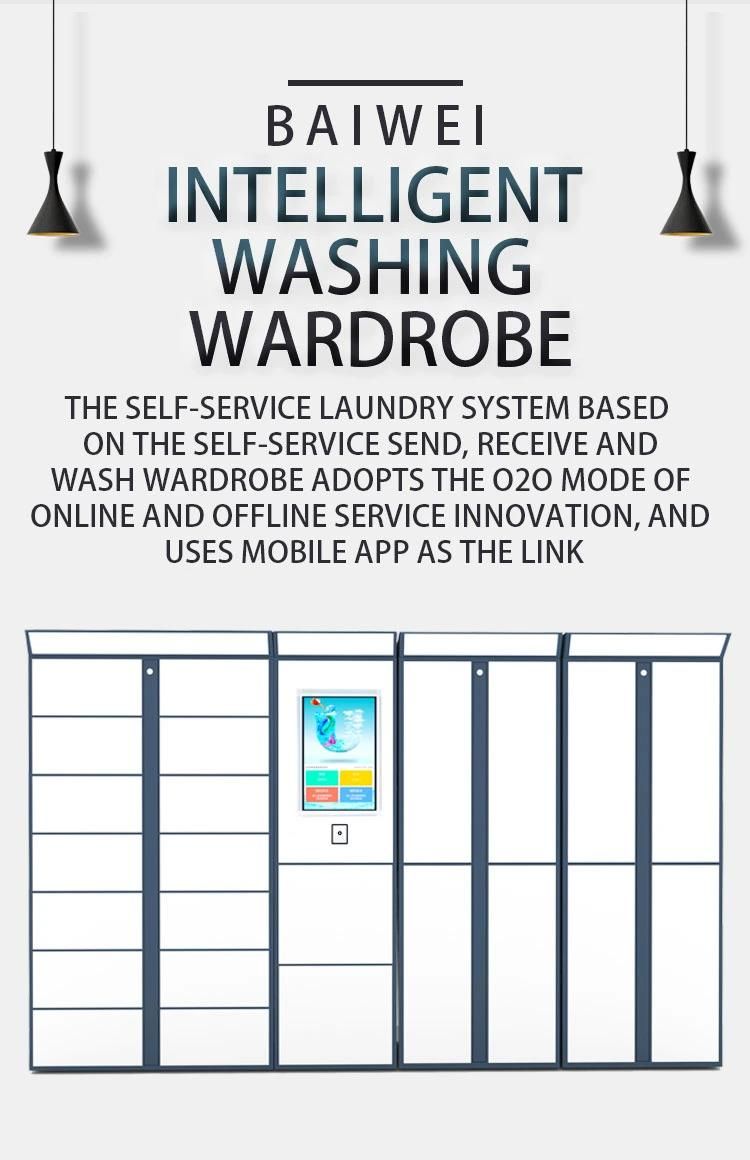Commercial Use for Parcel Delivery Waterproof Luggage Smart Key Locker