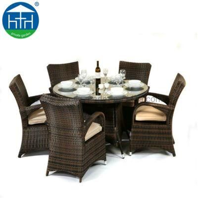Good Quality Patio Rattan Dining Sets Wicker Outdoor Furniture for Sale