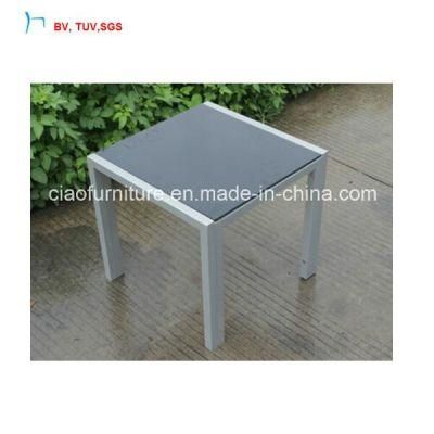 C-Modern Design Outdoor Furniture Coffee Table with Exposed Tube