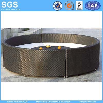 Modern Wicker/Rattan Round Sofa Wholesale Round Furniture