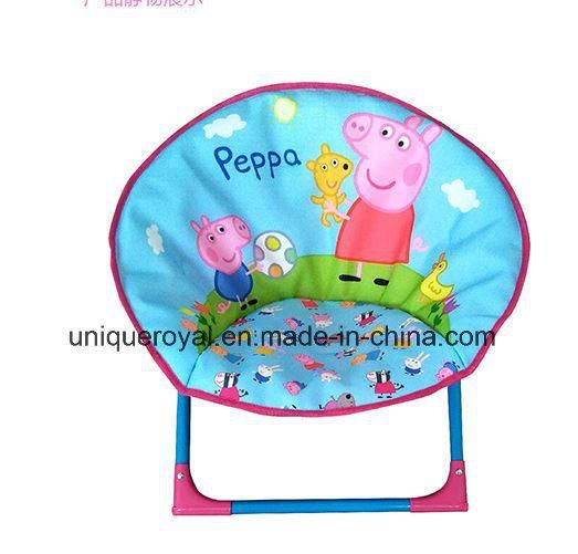 Kids Camping Moon Chair Lightweight Children Folding Chair for Beach. Party Outdoors