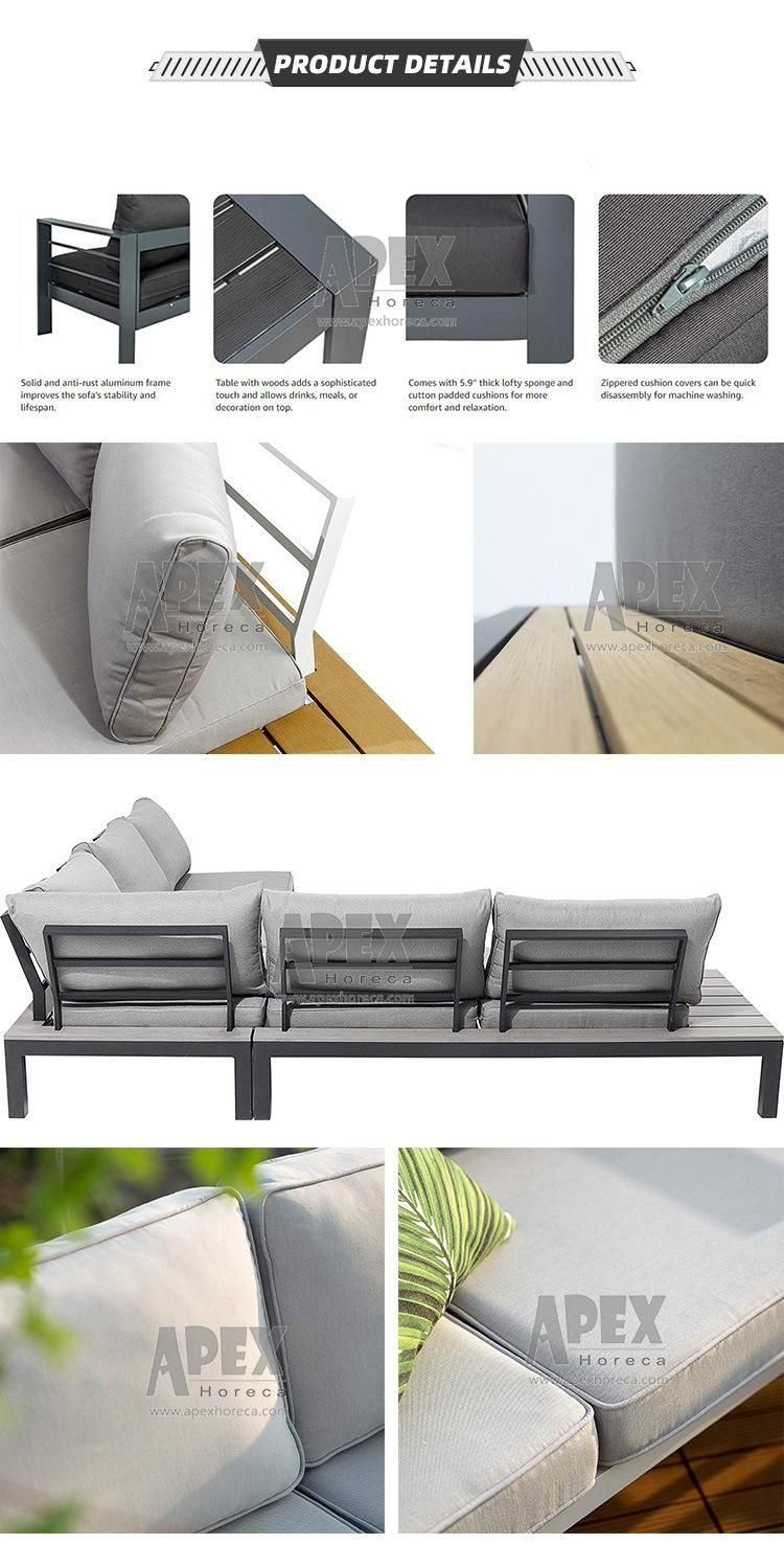 Modern Resort Beach Leisure Modern Garden Sofa Set