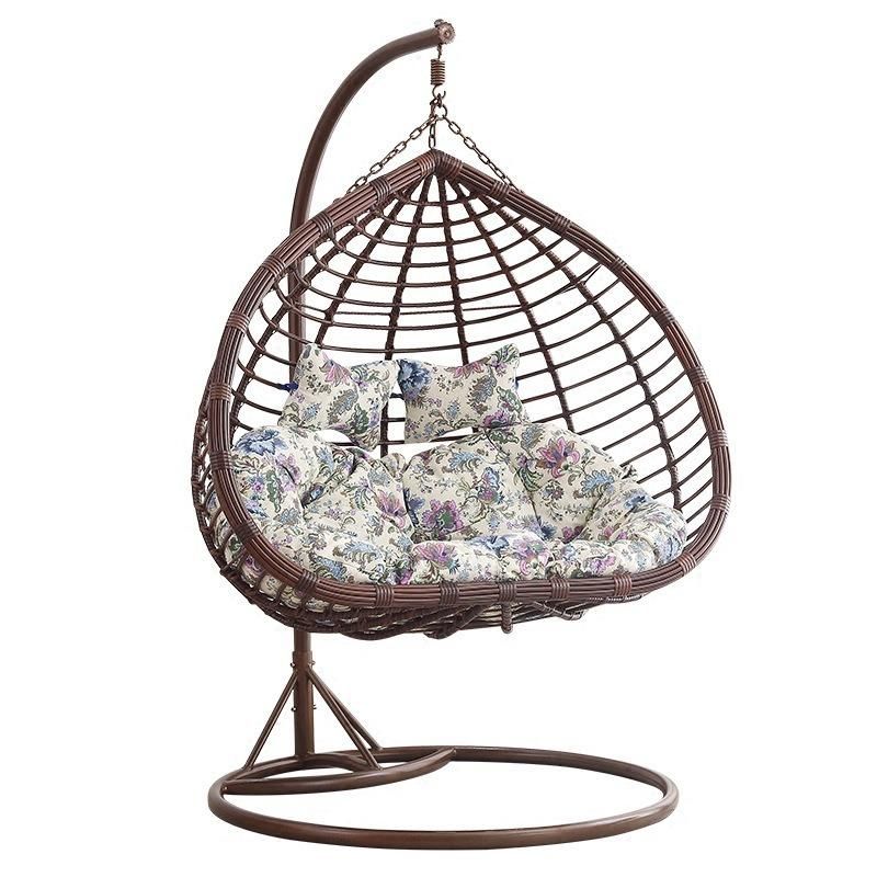 Casual Hammock Outdoor Lounge Hanging Rattan Wicker Double Swing Chair