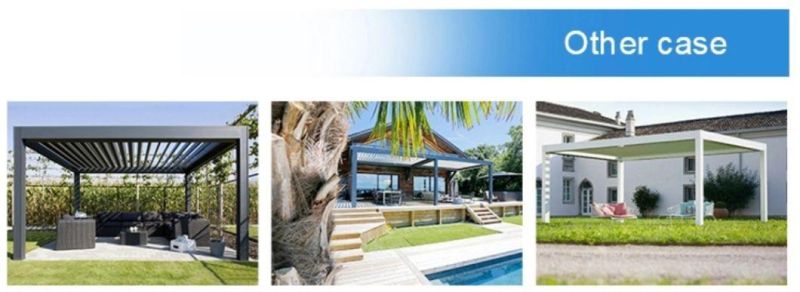 Yemag Rainproof Sun Shade Customized Auto Outdoor Garden Pavilion