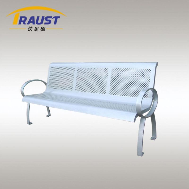 Outdoor Antique Wrought Iron Metal Picnic Setting Garden Park Bench