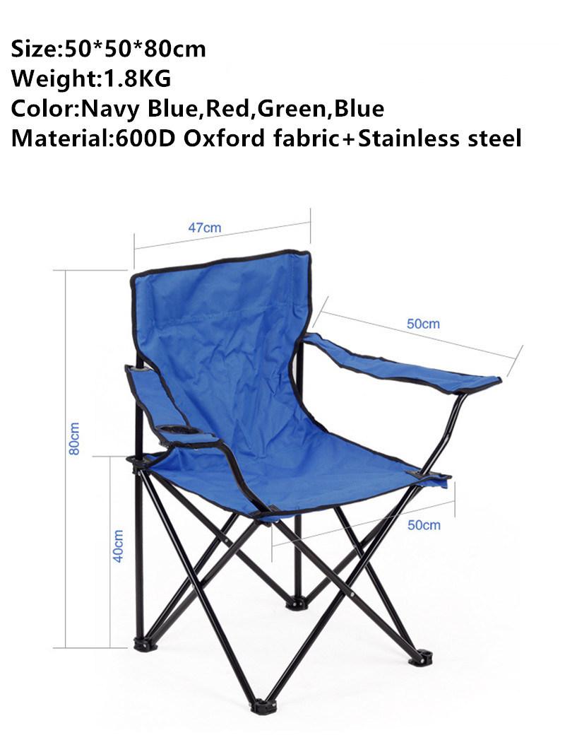 High Quality Cheap Camping Beach Metal Folding Camping Chair