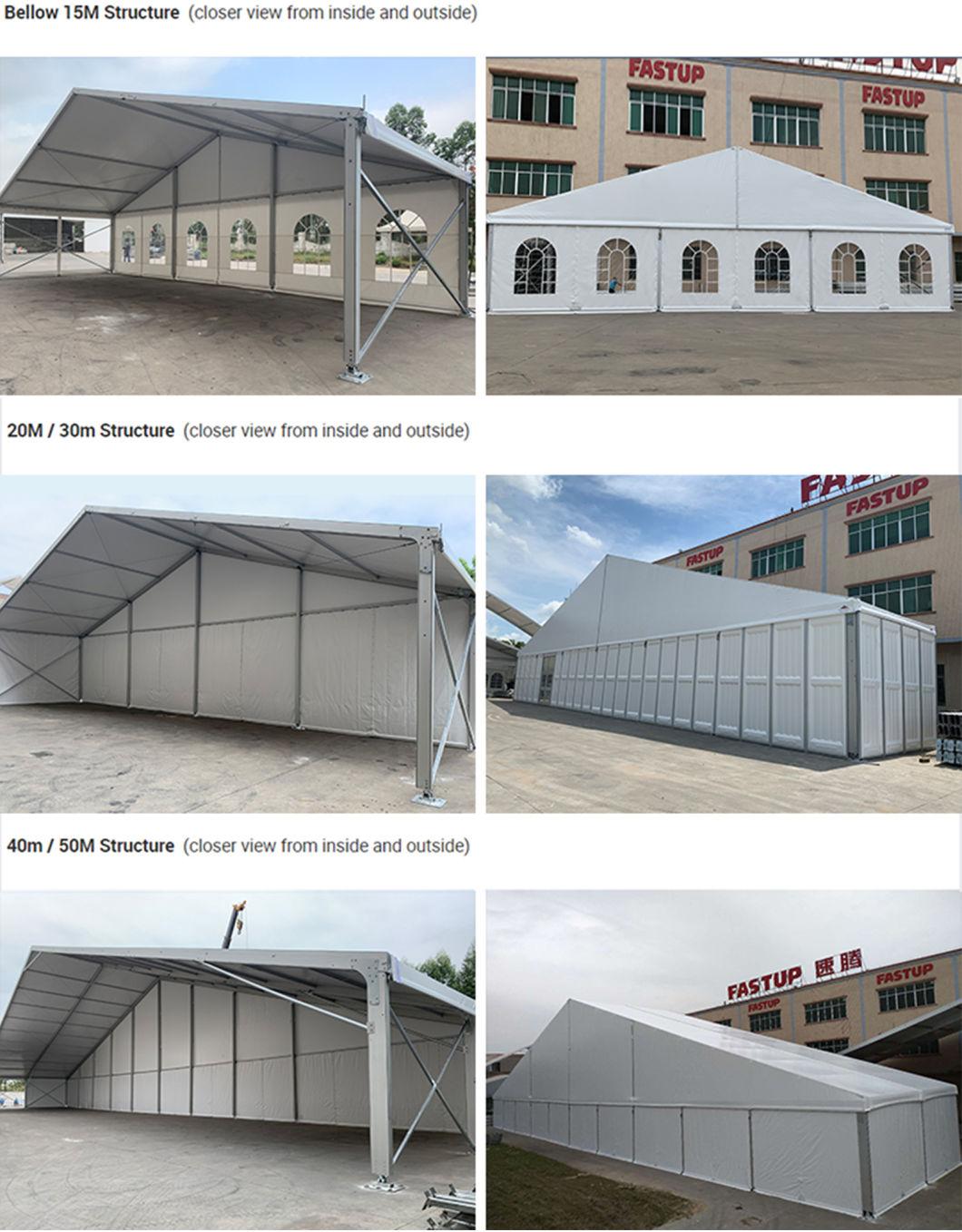 Party Marquee Tent as Temporary Storage Warehouse and Department Store