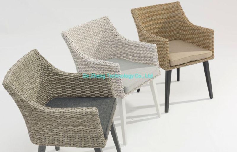 Hote Modern Aluminium Table Foshan Factory New Design Rope Chair Outdoor Leisure Garden Outdoor Furniture Set