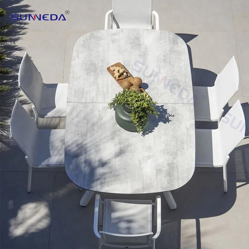 High Grade Customized Compact Patior Furniture Outdoor Table and Chair Set