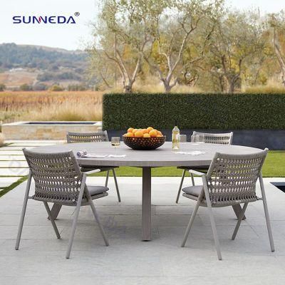 Hotel Relaxing Short Customization Public Area Garden Furniture Sets