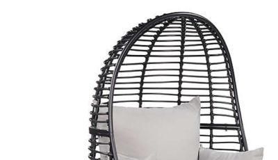Birdcage Waterproof Sunproof Wicker Chair Courtyard Outdoor Nordic Rattan Leisure Terrace Rattan 2022 Ansivo Logo Hot Sale
