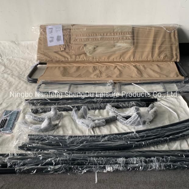 Two-Person PC Board Rattan Swing