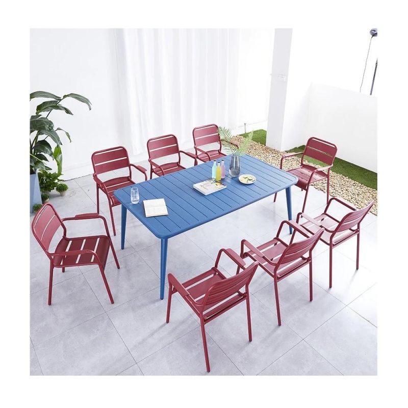 High Quality Chinese Manufactued Aluminum Leisure Anti- Rusty Outdoor Table