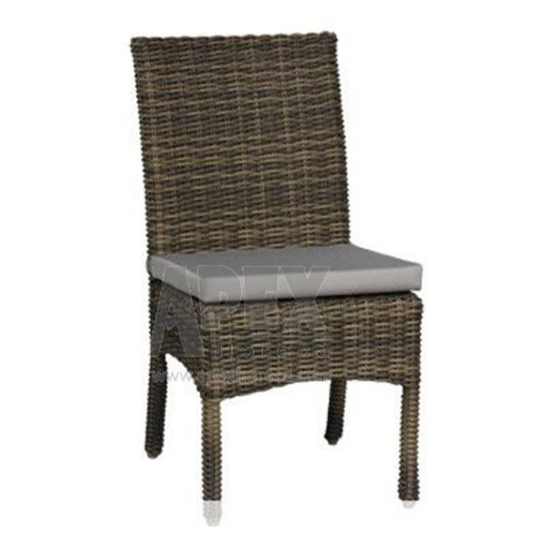 Outdoor Aluminum Rattan Garden Dining Rattan Chair Side Chair Furniture