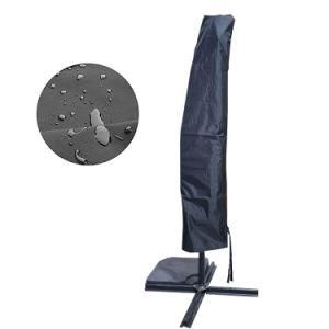 Patio Umbrella Cover Oxford UV Resistant Waterproof Outdoor Offset Banana Umbrella Cover for Cantilever Offset Umbrella