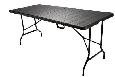 170cm Popular Wood Grain Plastic New design Table