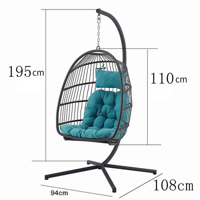 New OEM Hanging Egg Garden Swing Chair Pod Chair Patio Hammock