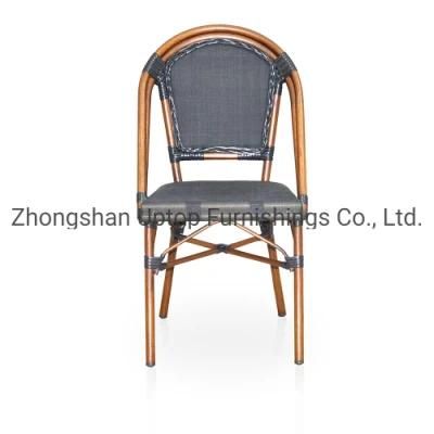 Outdoor Set Aluminum Frame with Plastic Rattan UV Protection Good Quality Cafe Restaurant Chair (SP-OC442)