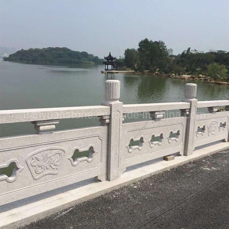 Granite Stone Porch Stair Railings River Arch Bridge Scenic Spot Customization Design LAN GaN