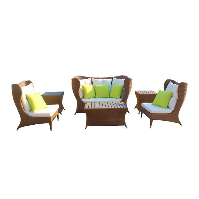 F- Europe Style Outdoor Garden Rattan Sofa Set (CF1000)