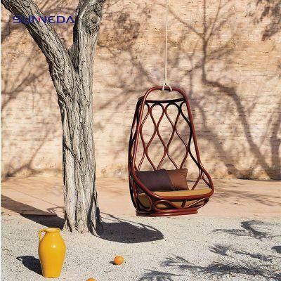 Sunneda Simple High Quality Outdoor Hanging Swing Chair with Aluminum Frame