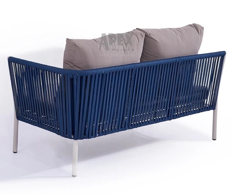 Modern Style Rope Aluminum Modular Outdoor Garden Sofa Set