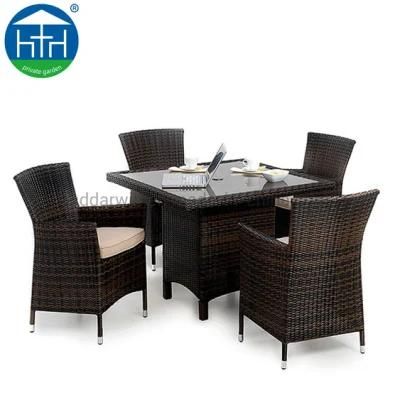 Popular Outdoor Rattan Furniture Wicker Garden Furniture Dining Set