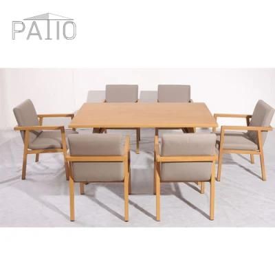 Outdoor Teak Wood Dining Set Hotel Teak Wood Dining Table Teak Wood Dining Chair