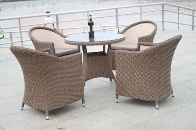 OEM Metal Customized Foshan Modern Furniture Outdoor Wicker Dining Chairs