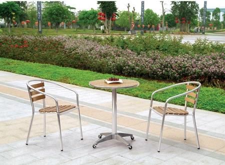 Table with Eco Wood Perfect for Gazebo Garden Furniture