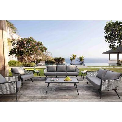 Hotel Home Balcony Outdoor Garden Patio Bistro Furniture Sofa Set