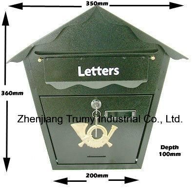 Outdoor Galvanized Steel Letter Box for UK
