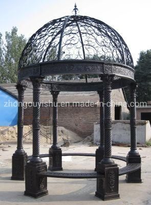 Cast Iron Gazebo for Garden Decoration