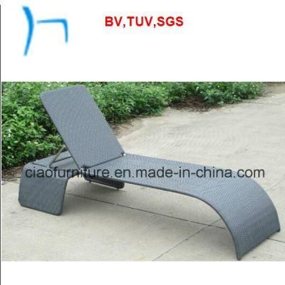 F-Outdoor Sun Lounger Waterproof Wicker Garden Lounger