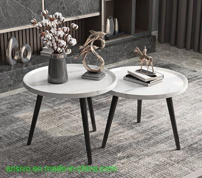 Creativity Low Price Coffee Solid Wood Round Dining Table for Dining Room