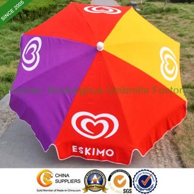 36&quot; Customized Printed Outdoor Sun Beach Umbrella (BU-0036)