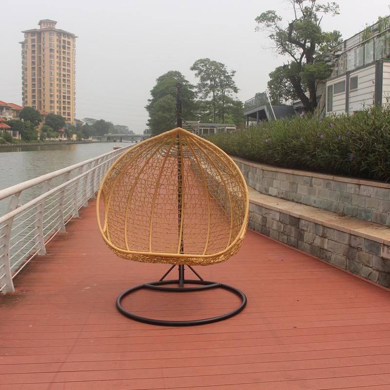 China Factory Lounger Cradle Rattan Comfortable Patio Balcony Swing Chair