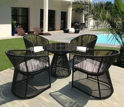 Outdoor Garden Waterproof Sunscreen Chair Coffee Table